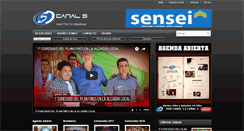 Desktop Screenshot of canal5mc.com